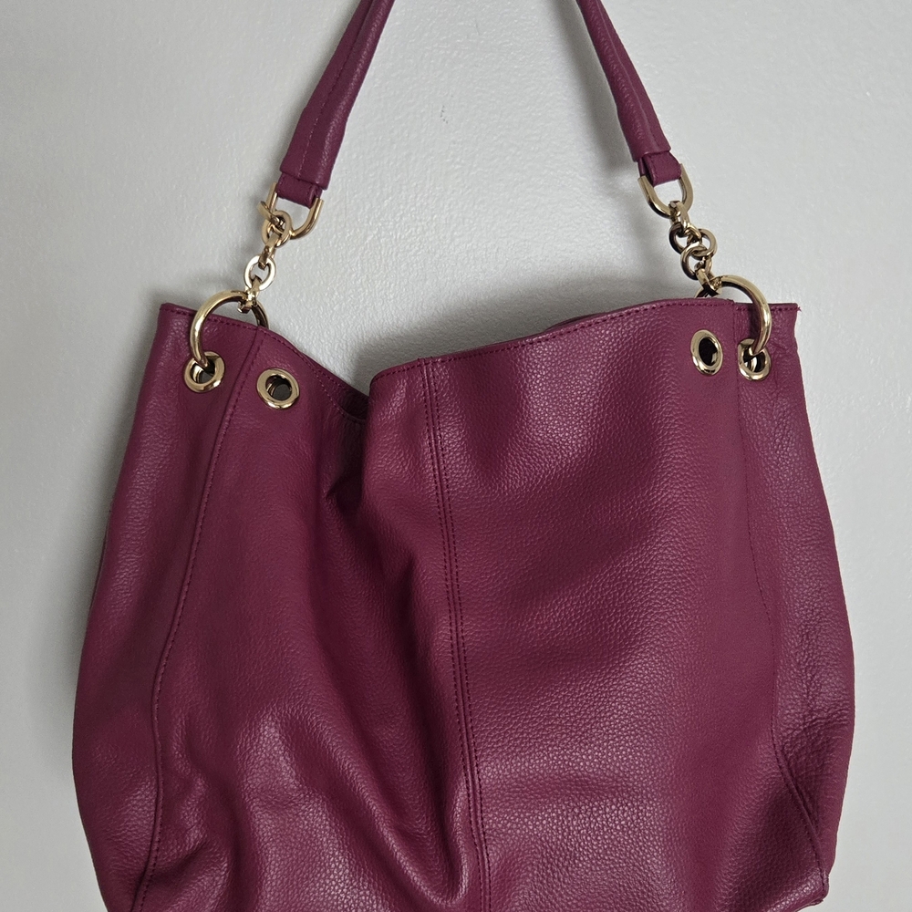 Large Women's Cuore And Pelle Quality Leather Tote Boho Style Shoulder Bag